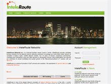 Tablet Screenshot of inteleroute.com